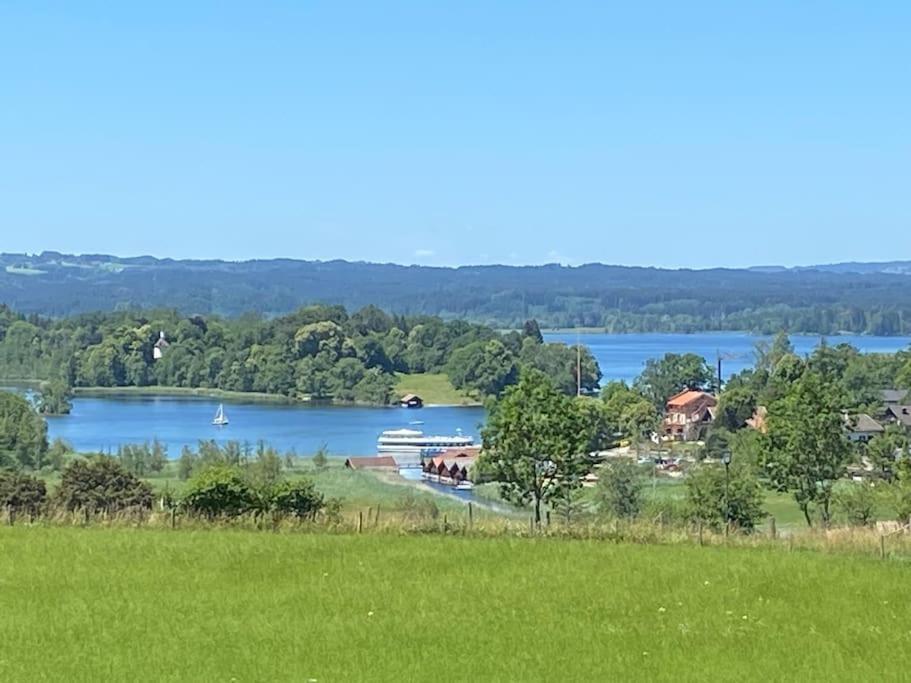 Extravagantes Ganzes Haus Am Staffelsee ゼーハウゼン・アム・シュタッフェルゼー エクステリア 写真